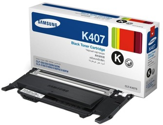 Оригинальный картридж Samsung CLT-K407S (черный)  1.5k